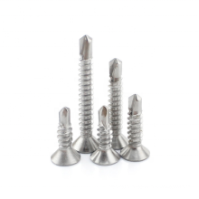 Metric Cross recessed countersunk head self-drilling screws